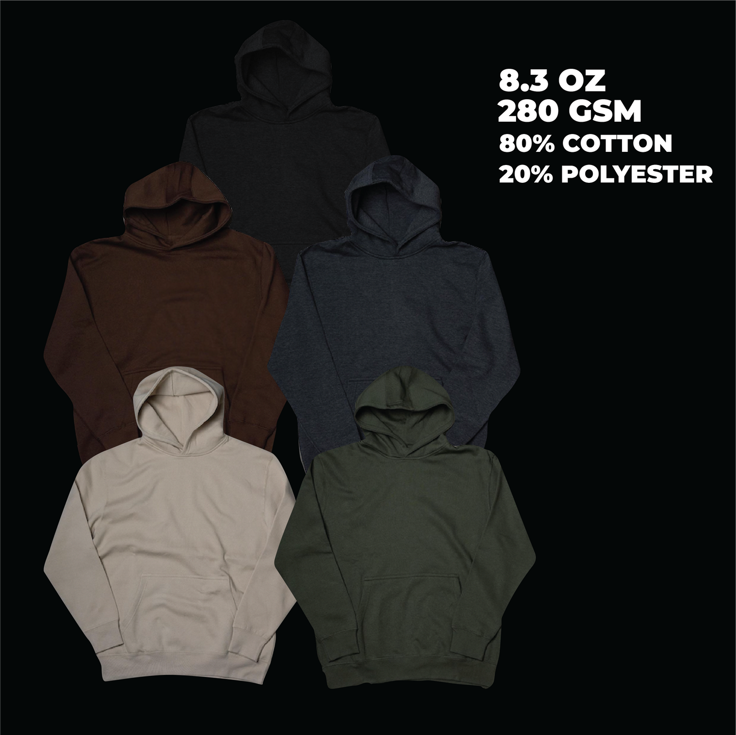 66 NO-DRAWSTRING HOODIES