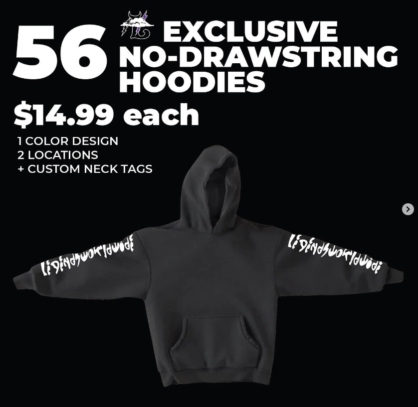 56 EXCLUSIVE NO DRAWSTRING HOODIES