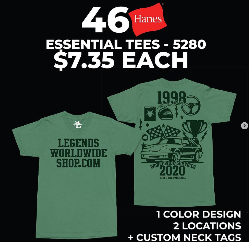 46 HANES ESSENTIAL 5280