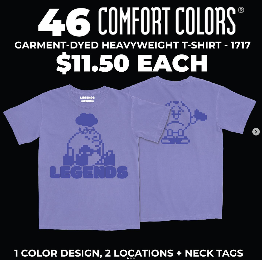 46 COMFORT COLORS 1717