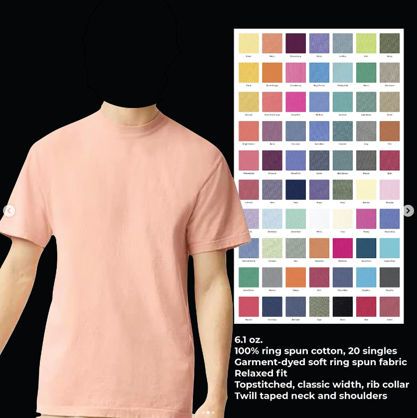 46 COMFORT COLORS 1717