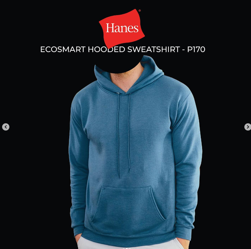 46 HANES ECOSMART COTTON HOODIES