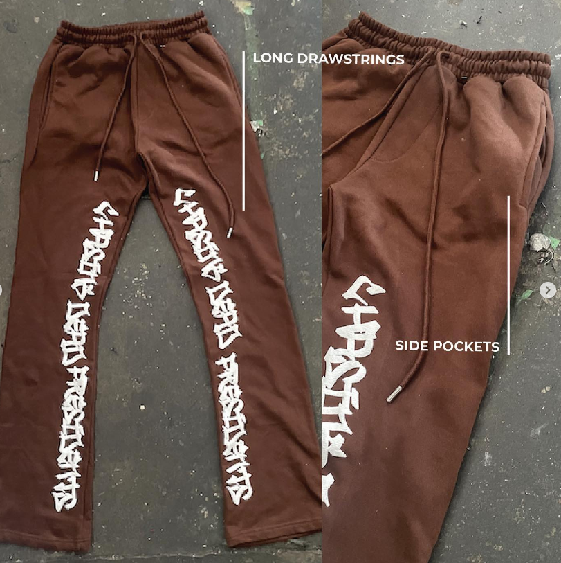 56 EXCLUSIVE STACKED JOGGERS