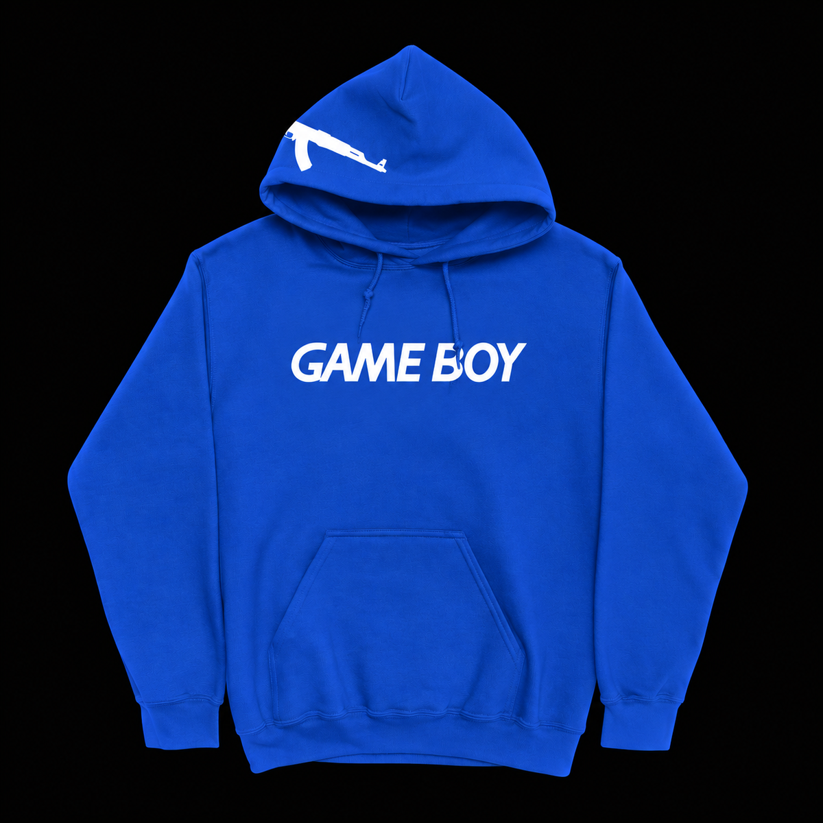 GAME BOY HOODIE IN ROYAL