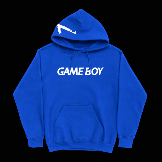 GAME BOY HOODIE IN ROYAL