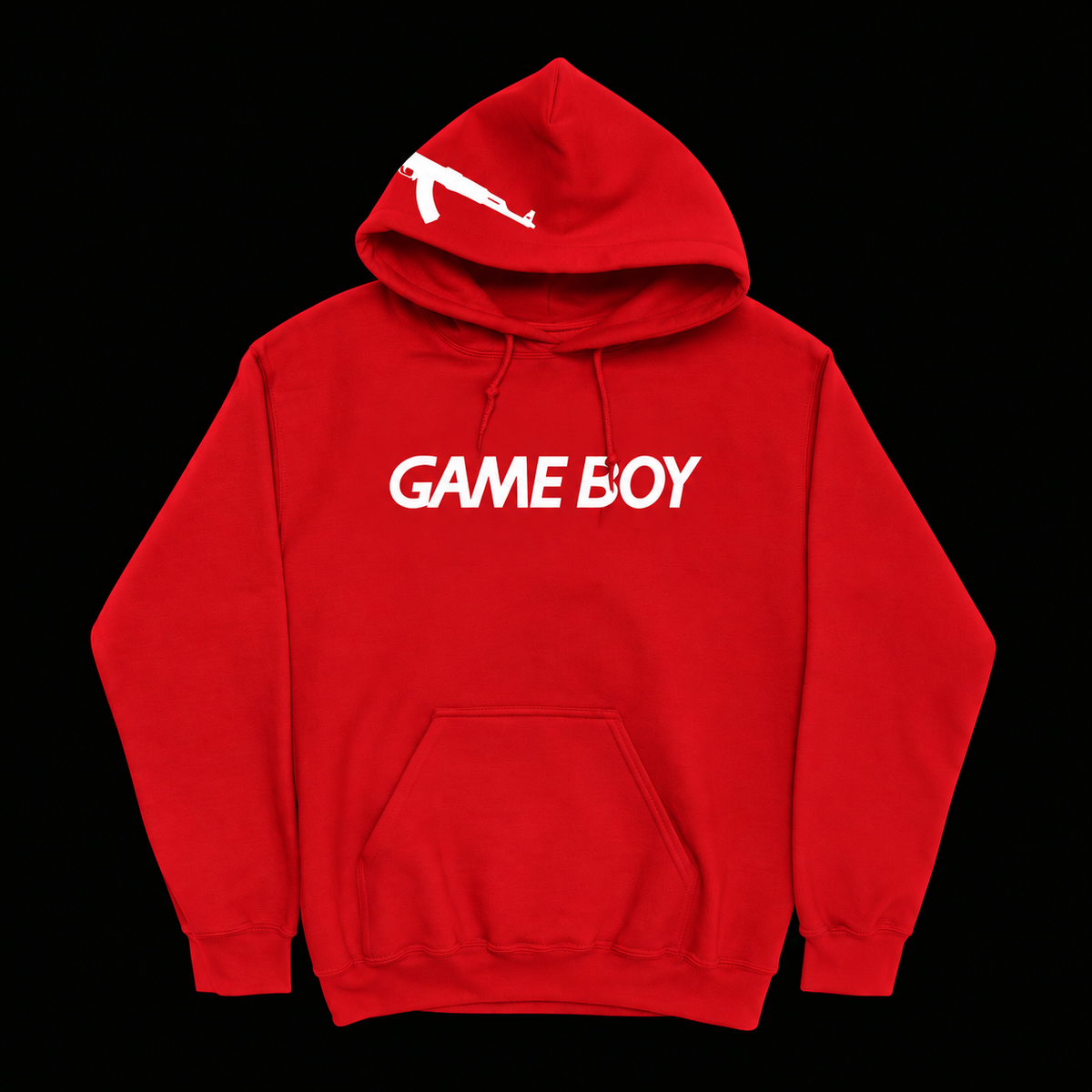 GAME BOY HOODIE IN RED